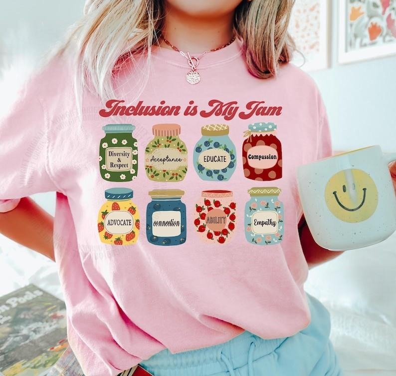 Inclusion Tshirt, Neurodiversity Shirt, Inclusion Is My Jam, Special Education Teacher, Autism Awareness, Autism Teacher,...