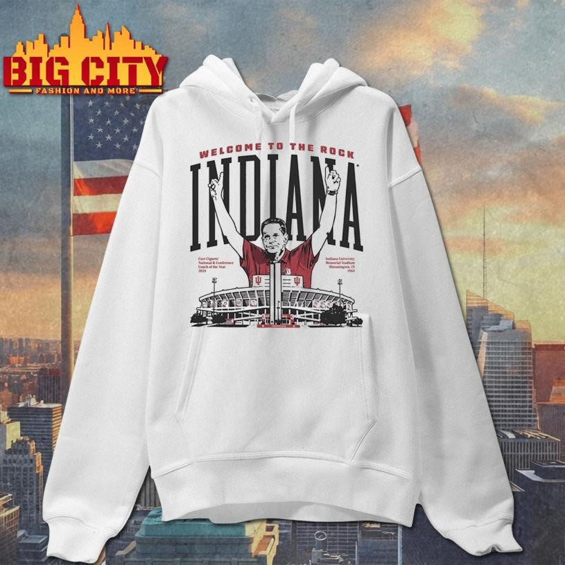 Indiana HoosiersWelcome to the Rock Coach Cignetti Shirt