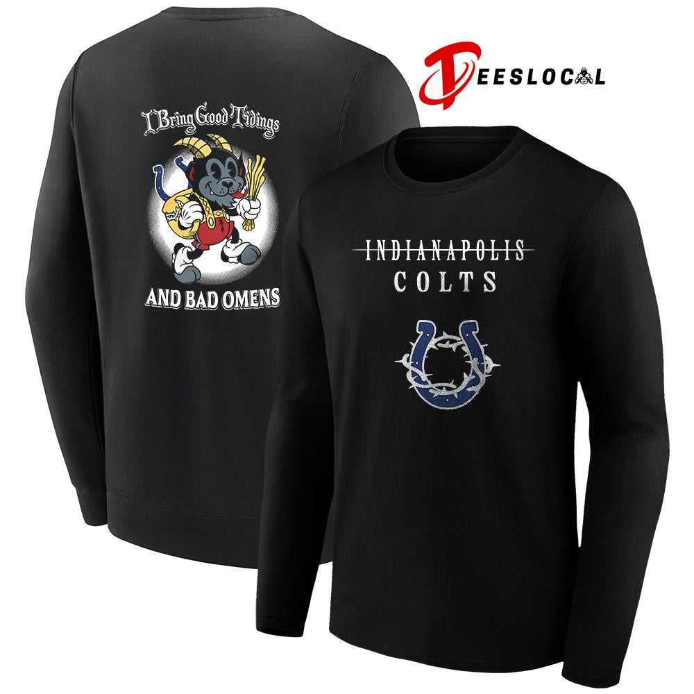 Indianapolis Colts x Bad Omens I bring good tidings shirt