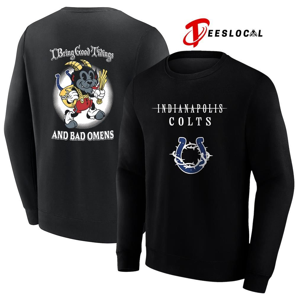 Indianapolis Colts x Bad Omens I bring good tidings shirt