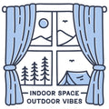Indoor Space Outdoor Vibes