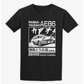 Initial D Panda Trueno Double-Sided T-Shirt Hoodie, Sweatshirt | RetroVerseTees.com