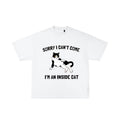 Inside Cat T-Shirt Weird Meme Shirt Funny Ironic Tee Shirt Mens Womens Shirt Funny Weirdcore Tshirt Funny Meme T Shirt...