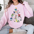 Inside Out 2 Christmas Light TShirt Sweatshirt Hoodie, Inside Out All Emotions Shirt, Christmas Gift, Christmas Family Shirt
