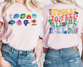 Inside Out It's Okay To Feel All The Feels Shirt, Mental Health shirt, Inclusion Shirt, Speech Therapy Shirt, BCBA Shirt...