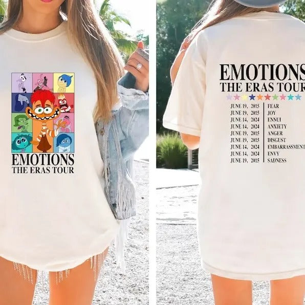 Inside Out Shirt, It's Okay To Feel All The Feels Shirt, Mental Health shirt, Inclusion Shirt, Speech Therapy Shirt, BCBA...