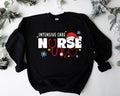 Intensive Care Nurse Sweatshirt, ICU Christmas Hoodie, Nurse Christmas Gift Sweater, Nursing Student Holiday Outfit,...