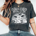 Introverted Book Lover T-Shirt, Antisocial Book Club Sweatshirt, Bookish Hoodie, Reading Nerd Merch, Librarian Shirt,...