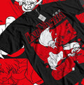 Inuyasha T-Shirt S-4XL Red Moon Inu Yasha Sesshomaru Funny Anime Gift Shirt Tshirt S-4XL Hoodie, Sweatshirt
