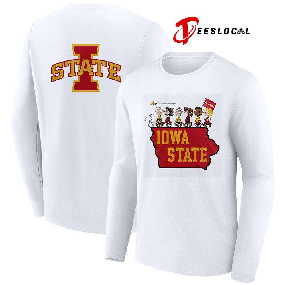 Iowa State Cyclones x Peanuts cartoon shirt