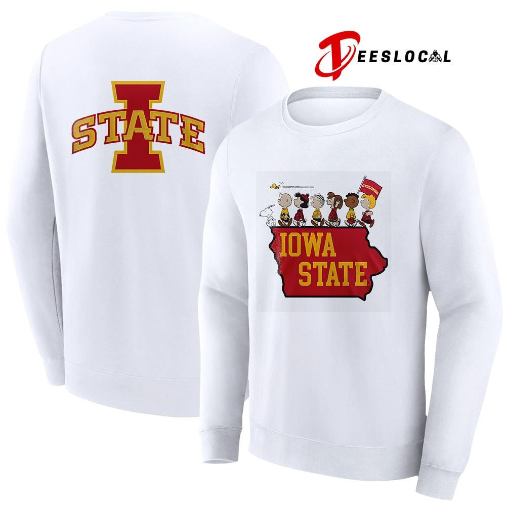 Iowa State Cyclones x Peanuts cartoon shirt