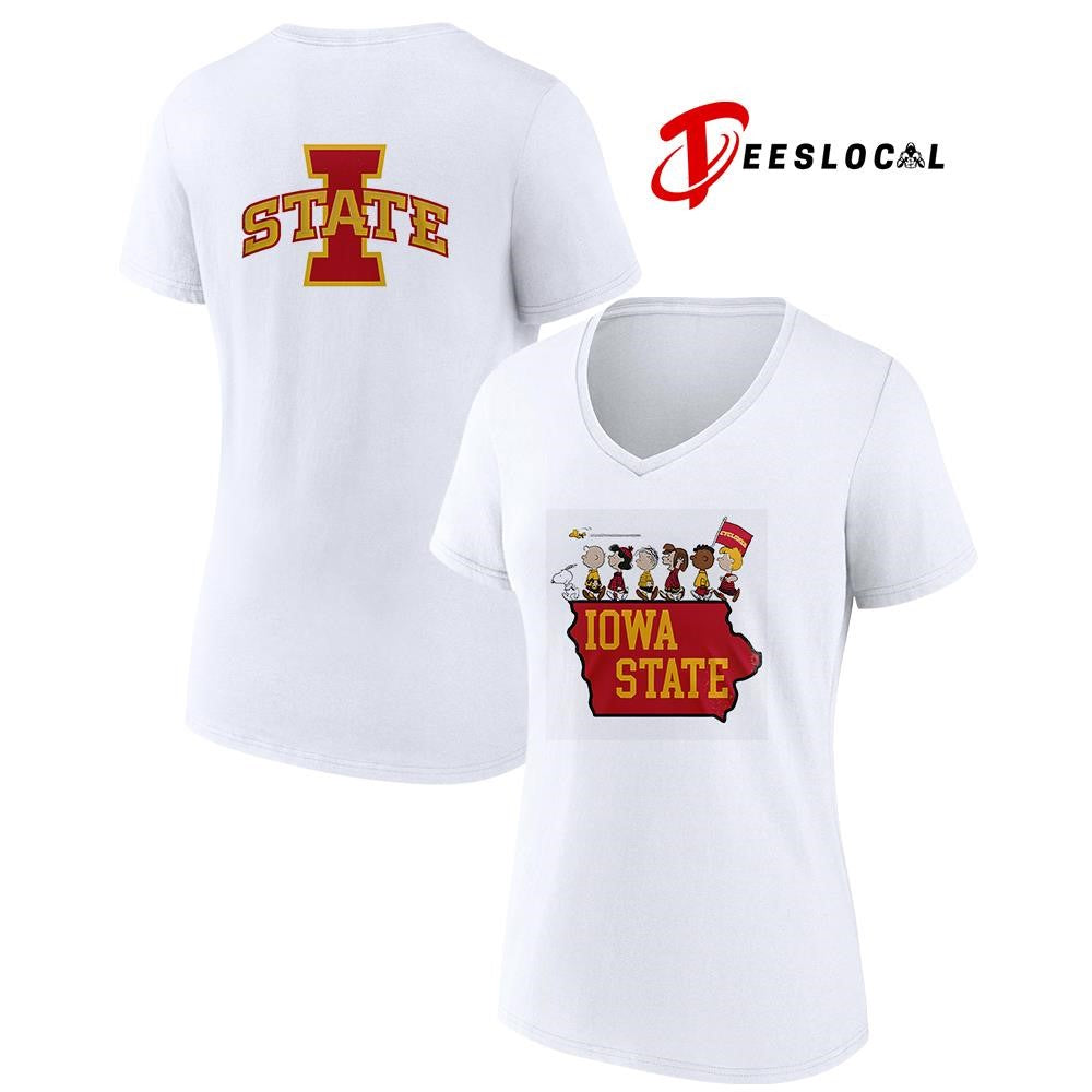 Iowa State Cyclones x Peanuts cartoon shirt