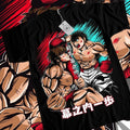 Ippo Vs Baki T-Shirt S-4XL Kamogawa Boxing Gym Ippo Baki Anime Sport Shirt Tshirt S-4XL Hoodie, Sweatshirt