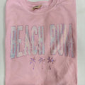 Iridescent Beach Bum Spangled Comfort Colors T-Shirt Hoodie, Sweatshirt | RetroVerseTees.com