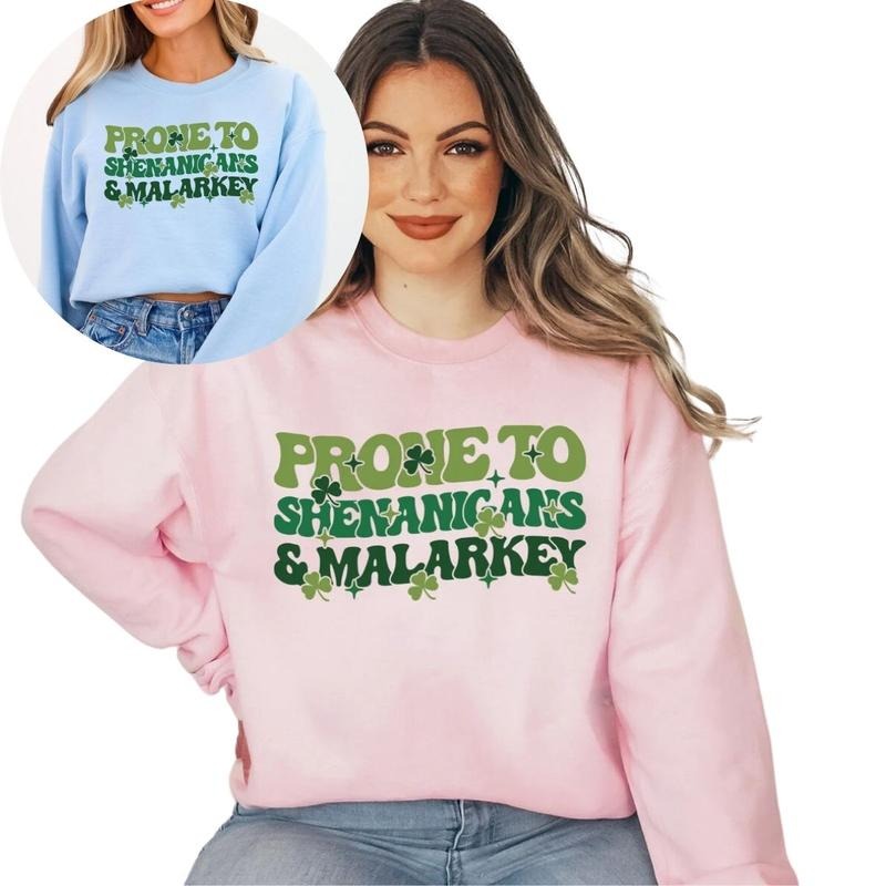 Irish Sweatshirt, St Patricks Day Sweatshirt T-Shirts, Hoodie | RetroVerseTees.com