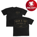 Iron And Ink New Og Logo Camo Print- Acid 2025 Two Sided Shirt