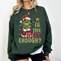 Is this Jolly Enough Christmas Sweatshirt, Merry Grichmas Shirt, Merry Christmas shirt, Christmas Family Party Gift Hoodie