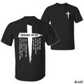 Isaiah 41:10 Christian T-Shirt - Inspirational Bible Verse 'Do Not Fear I Am With You' - Bold Cross Design - Comfortable...