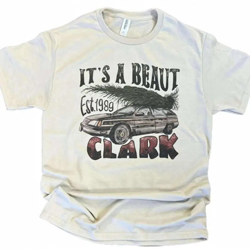 It's A Beaut Clark T-shirt - Unisex Fit Sublimated Shirt Hoodie, Sweatshirt | RetroVerseTees.com