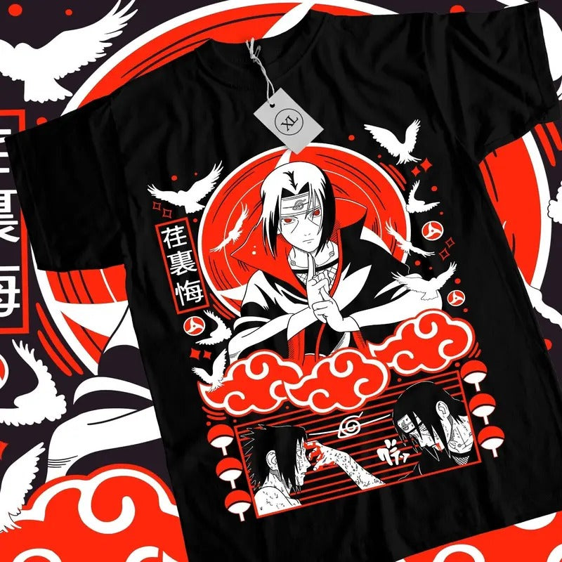 Itachi Uchiha Tshirt S-4XL Hoodie, Sweatshirt | RetroVerseTees.com