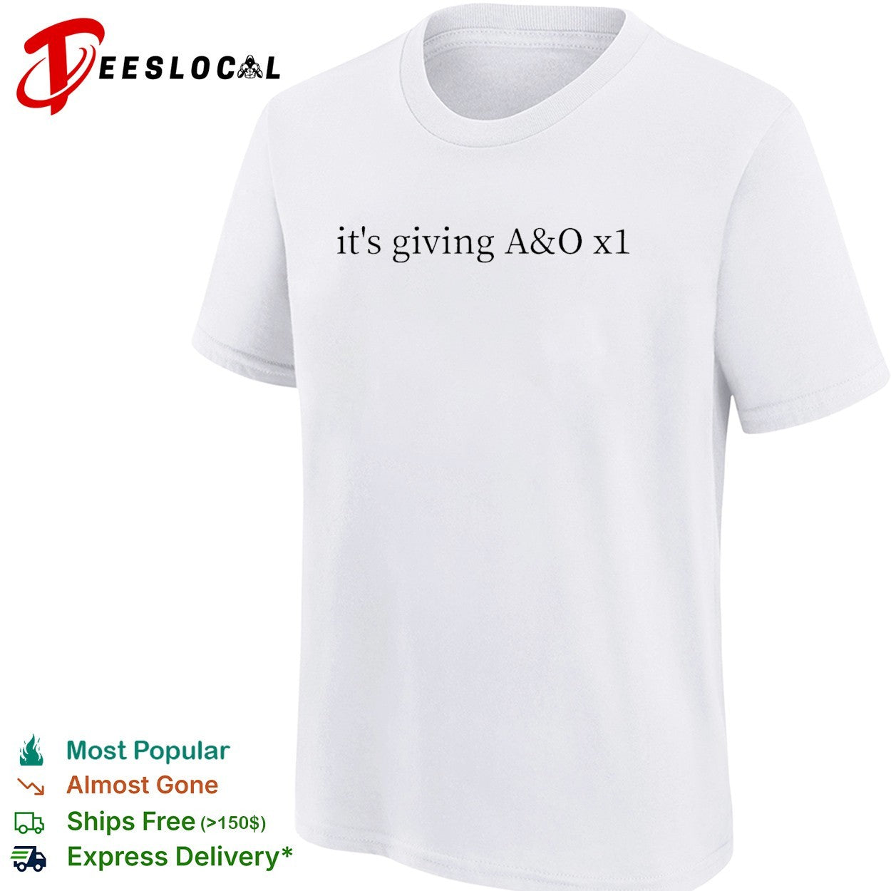 It’s giving A and O x1 shirt