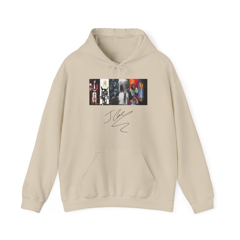 J Cole Album Collection, Hoodie, Sweatshirt, T-shirt | RetroVerseTees.com