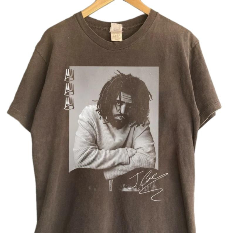 J Cole Retro Graphic Shirt, J Cole Tour Shirt, Clothing J Cole Shirt Gift for Men Women Unisex T-shirt Hoodie, Sweatshirt