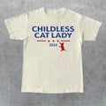 J-Veiock-Childless Cat Lady Shirt, Gift for Her, Gift for Him, Gift for Friend Hoodie, Sweatshirt | RetroVerseTees.com
