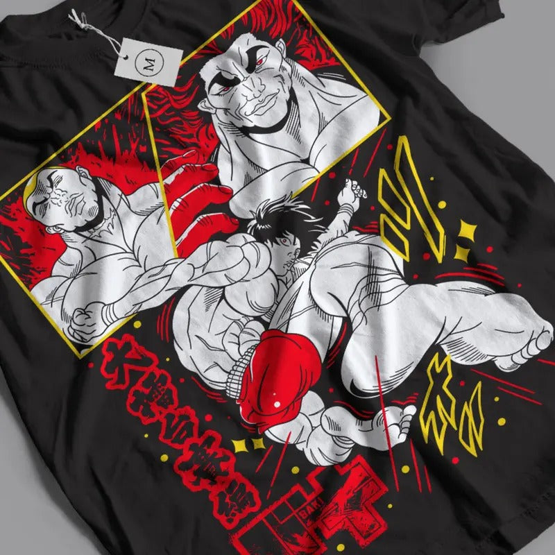 JACK HANMA Shirt, Baki Hanma Series Anime T-Shirt, Anime Shirt, Jack Hanma tee,Baki the Grappler Shirt, Manga Yujiro...