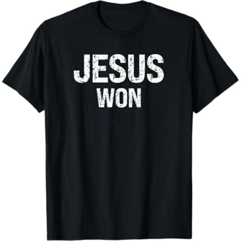 JESUS WON Casual T-shirt