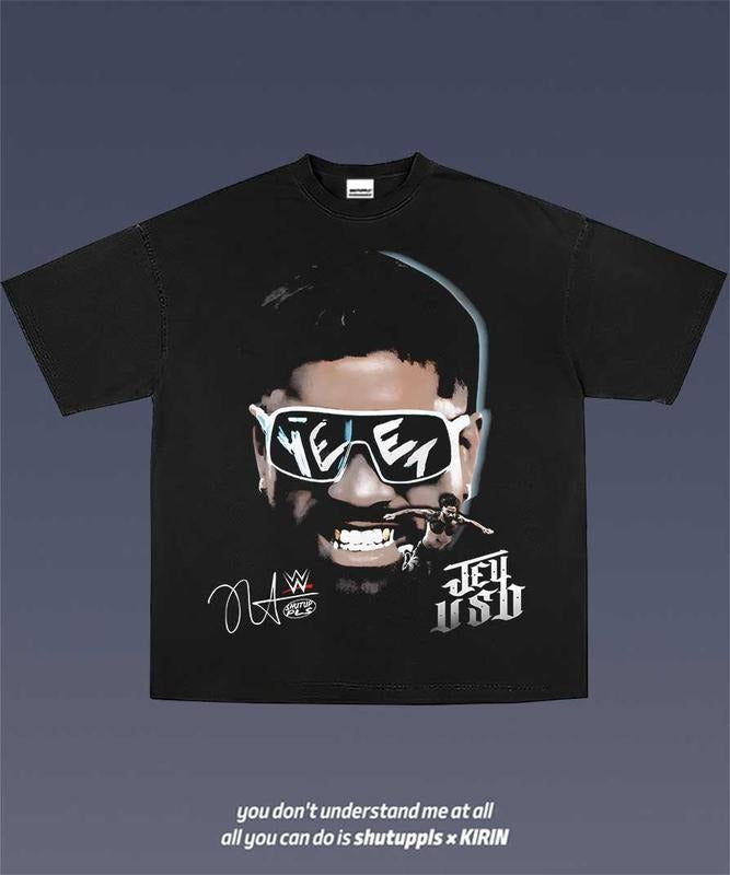 JEY USO 1.0 TEE | VINTAGE TEE GRAPHIC T-SHIRT SWEATSHIRT HOODIE | GIFT FOR FAN | RetroVerseTees.com