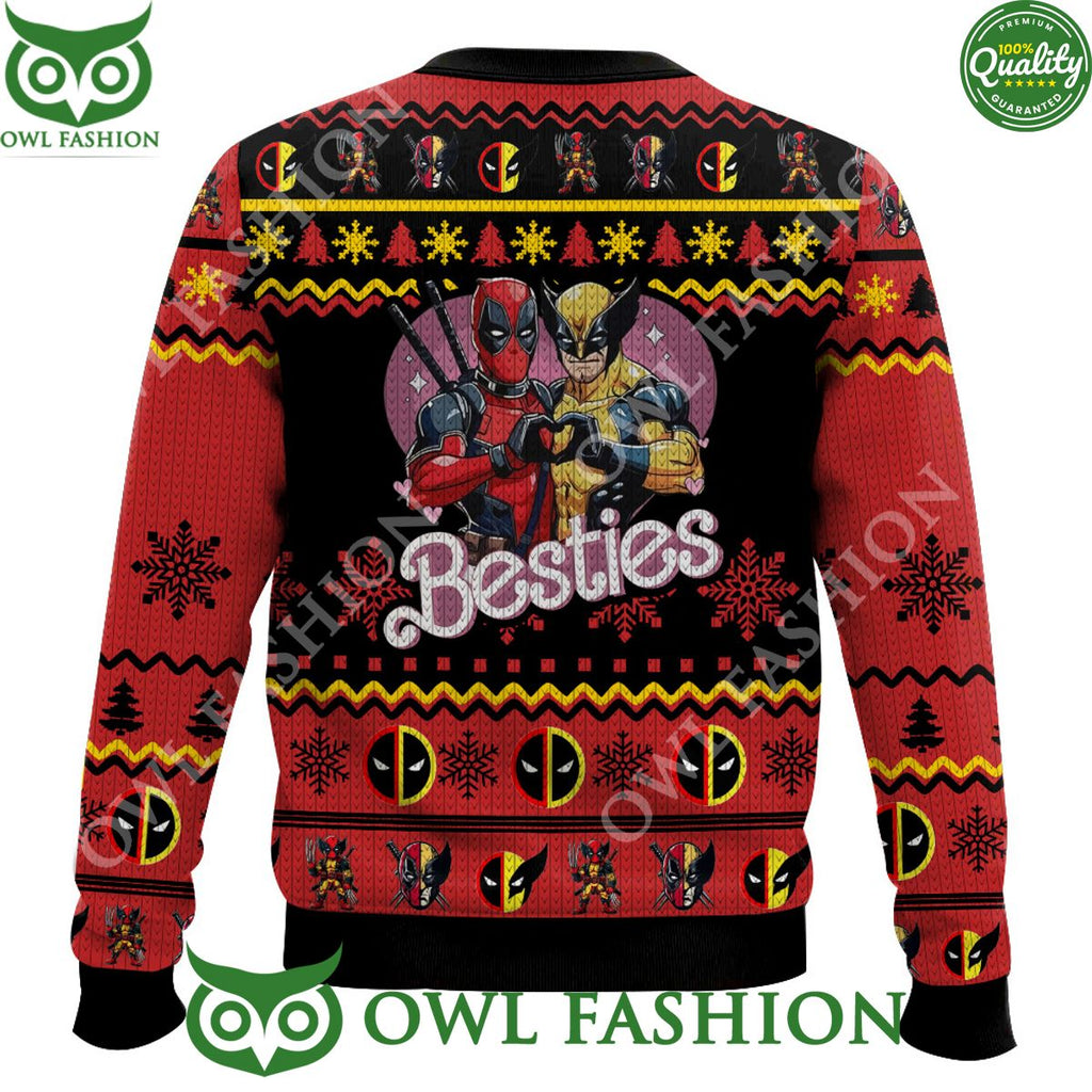 Friends Deadpool Wolverine Movies Ugly Sweater