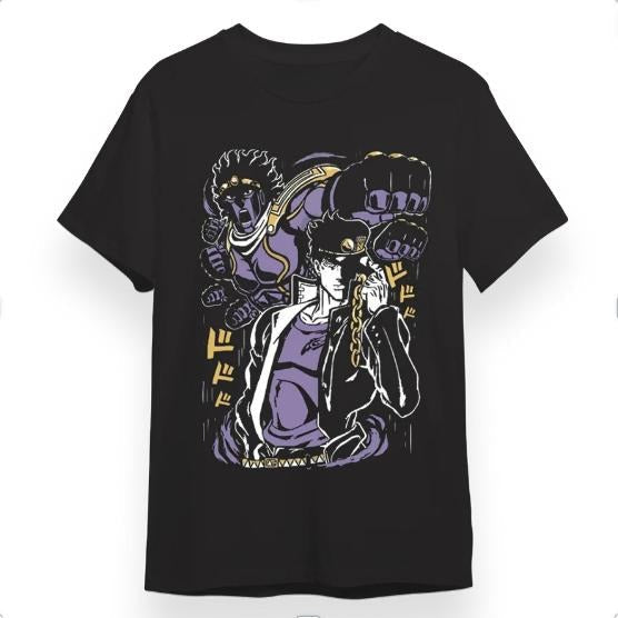 JOTARO TEE FOR UNISEX ,  GIFT FOR ANIME FAN Menswear Top Hoodie, Sweatshirt | RetroVerseTees.com