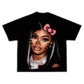 JT Kitty Big Face T-shirt, Rap Hip Hop Tee Hoodie, Sweatshirt | RetroVerseTees.com