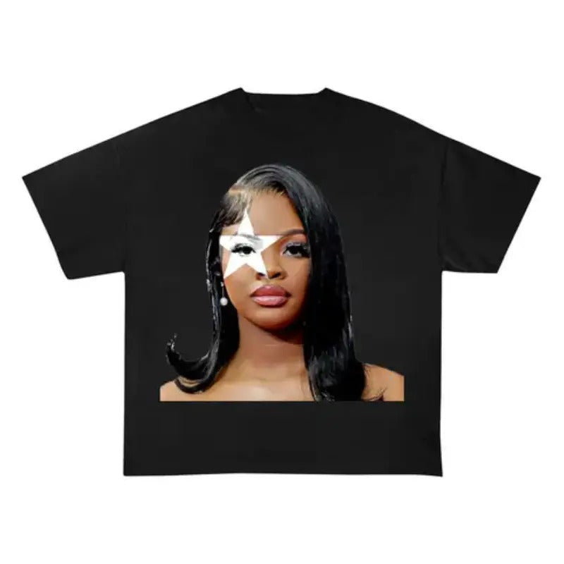 JT Shirt SuperStar Rap Tee Shirt Big Face Top Streetwear Hoodie, Sweatshirt | RetroVerseTees.com