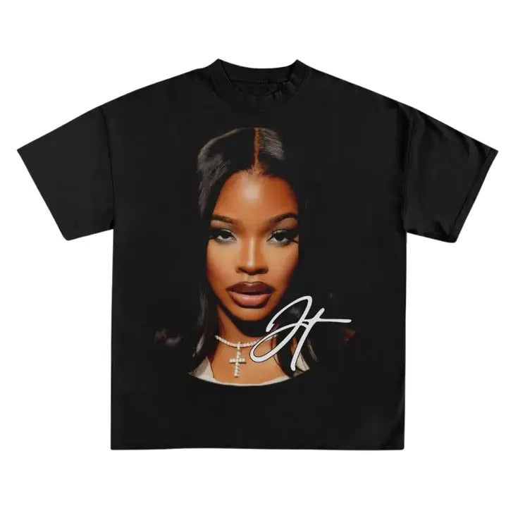 JT t shirt - JT Concert tee - City Girls - Rapper tee Cotton Fabric Hoodie, Sweatshirt | RetroVerseTees.com
