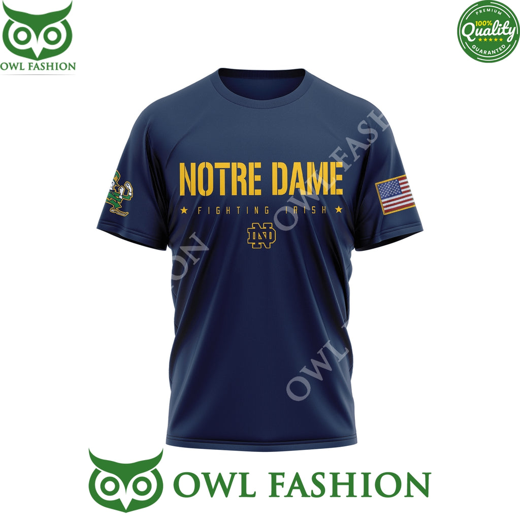 Notre Dame Fighting Irish Here Come The Irish 3D t Shirt