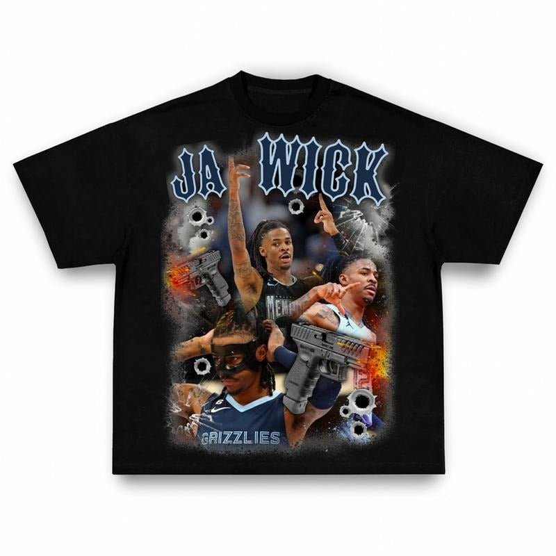 Ja Wick Graphic Tee - Streetwear Hoodie, Sweatshirt | RetroVerseTees.com