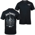 Jack D Triple Whisky Bottles Front and Back Print T-Shirt Hoodie, Sweatshirt | RetroVerseTees.com