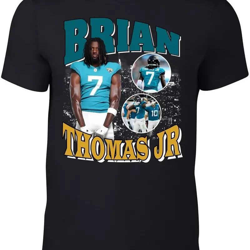 Jacksonville Brian Thomas Jr Bootleg Style T-Shirt Hoodie, Sweatshirt | RetroVerseTees.com