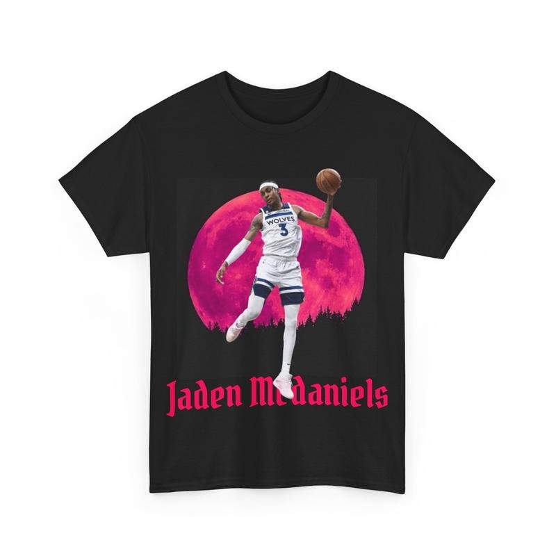 Jaden Mcdaniels Minnesota Basketball Playoffs 2025 T-Shirt, Gift For Fan Hoodie, Sweatshirt | RetroVerseTees.com