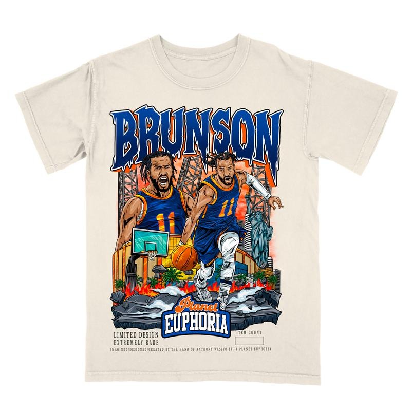 Jalen Brunson V3 Tee Hoodie, Sweatshirt | RetroVerseTees.com
