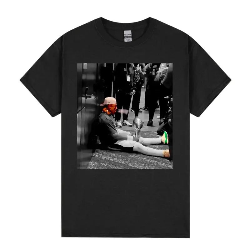 Jalen Hurts Celly Ciga Trophy Fan Gift T Shirt, Sports Graphic Tshirt,Trending Shirt, Funny Tee Cotton Menswear Top...