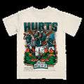 Jalen Hurts V2 Tee Gift For Fan - Men's Casual T-shirt - Menswear Hoodie, Sweatshirt | RetroVerseTees.com