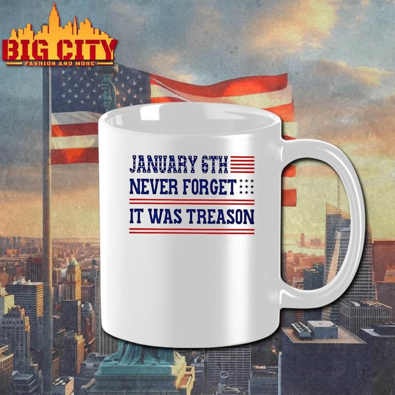 Jan 6th Never Forget It Was Treason Christmas Shirt