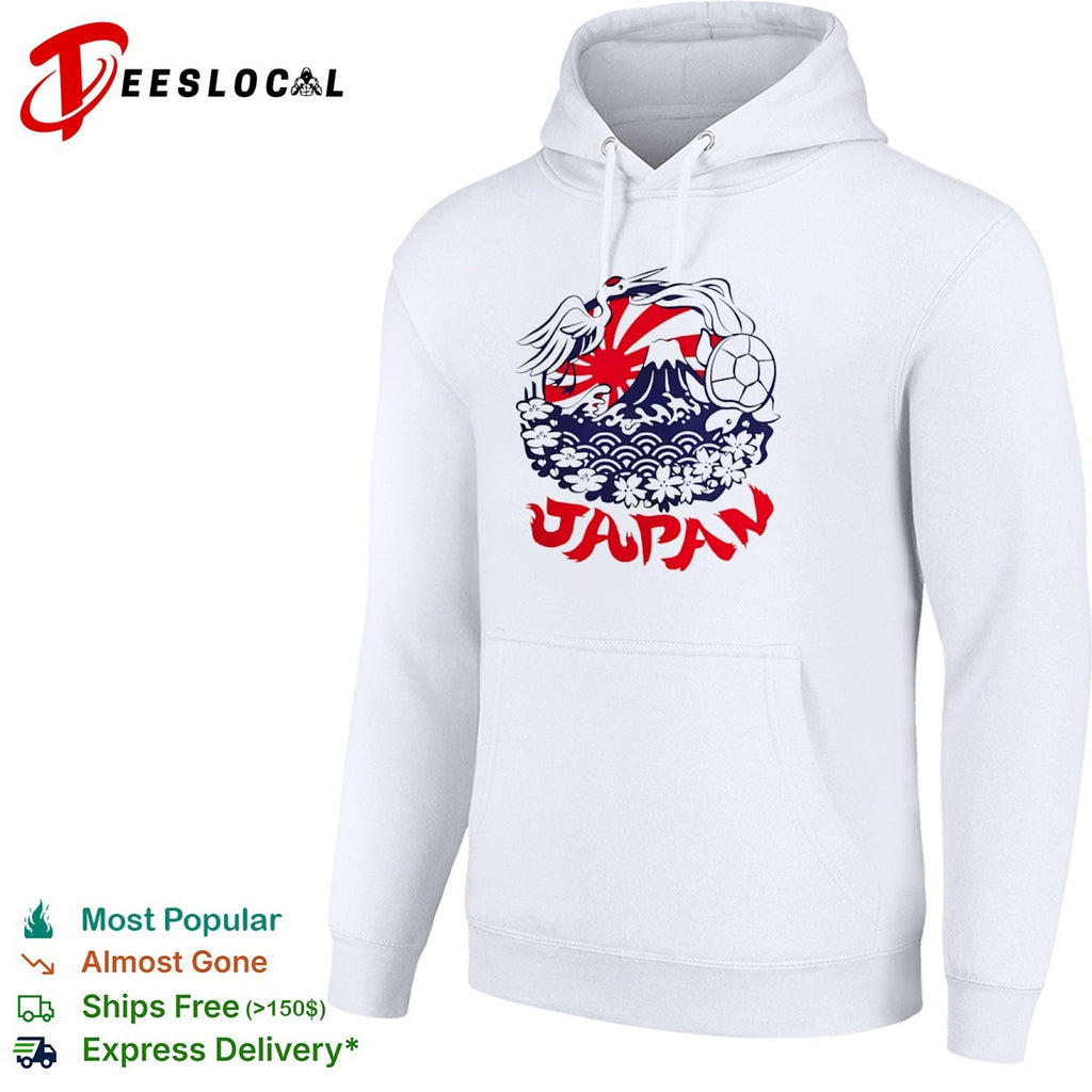 Japan Mt Fuji Crane Turtle Sakura Floral Rising Sun Symbolism shirt