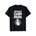 Japanese Chin Dog Dad Funny Cotton T-Shirt