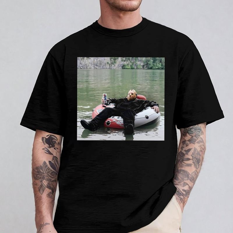 Jason Chill Shirt, Chilling After 13th Friday Hoodie, Funny Halloween Tee Sweatshirt | RetroVerseTees.com