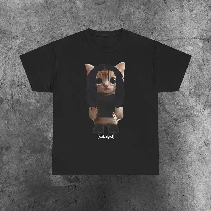 Jaydes Kitty Shirt Casual Classic Hoodie, Sweatshirt | RetroVerseTees.com