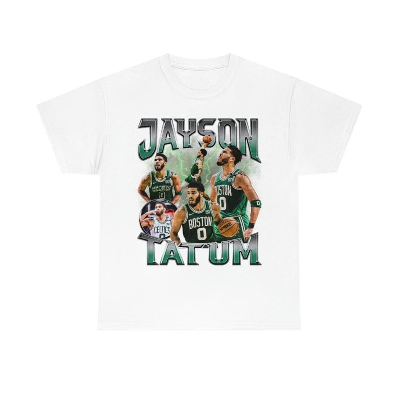 Jayson Tatum T-Shirt, Cotton Unisex Gift For Fan Hoodie, Sweatshirt | RetroVerseTees.com